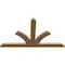 Ekena Millwork Richland Timber Gable Bracket, Western Red Cedar, 48"W x 28"H x 1 1/2"D x 3 1/2"F, 14/12 Pitch GBW048X28X0204RIC00SWR - alternate 4